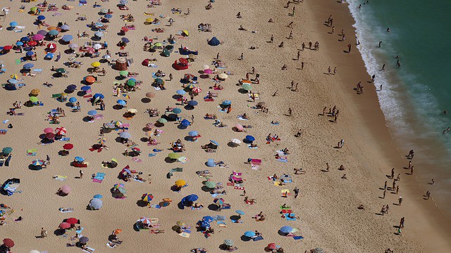 It is illegal to pee in the ocean in Portugal